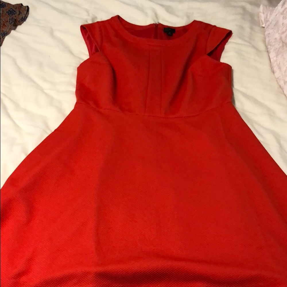 Red dress